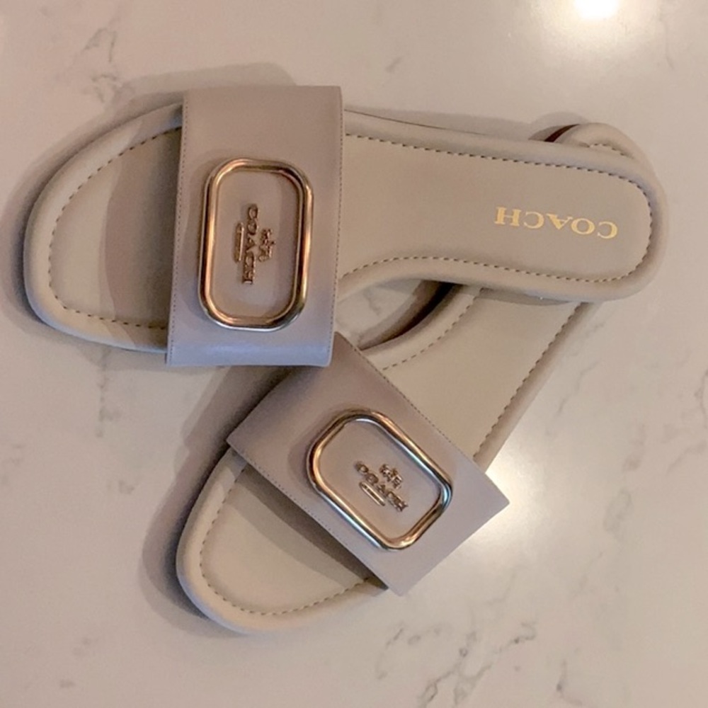 Size 9.5 Coach Sandals - FREE SHIPPING